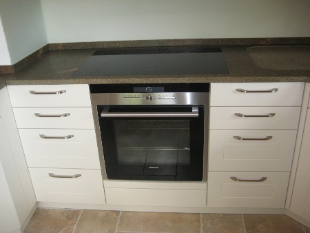 Siemens Glaskeramik-Kochstelle flächenbündig