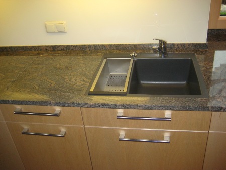 Systemceram Spüle KeraDomo Mera 60 Farbe: Schiefer